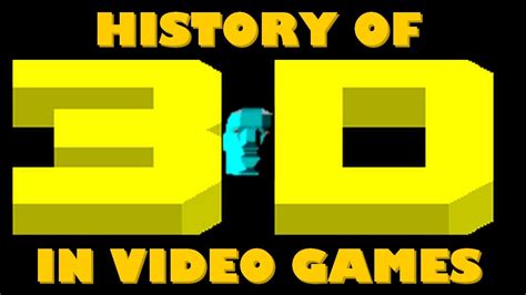 first 3d games|History of 3D in Video Games 1974.